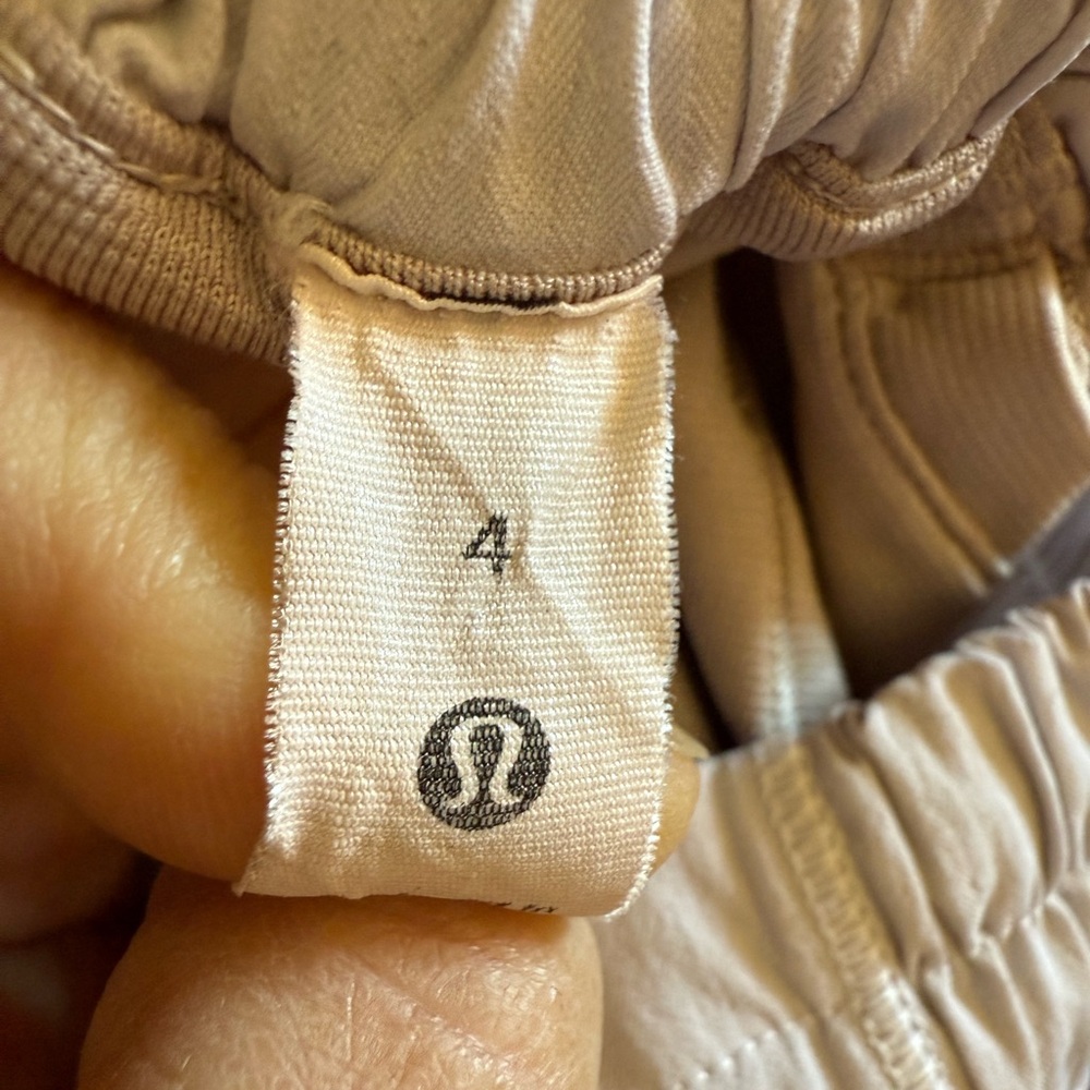lululemon athletica Cream Athletic Shorts - Picture 3 of 3